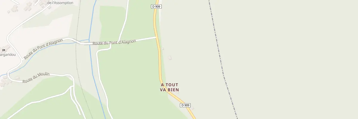 Plan du 1 Rte Départementale 909 à Torsiac