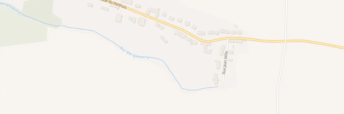 Plan du 16 Le Perthuis à Chevru