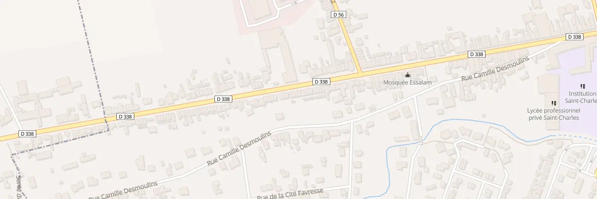 Plan du 29 Rue Mal de Lattre de Tassigny à Chauny