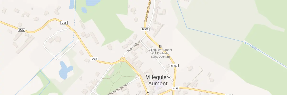 Plan du 6 Rue Rodgers à Villequier-Aumont