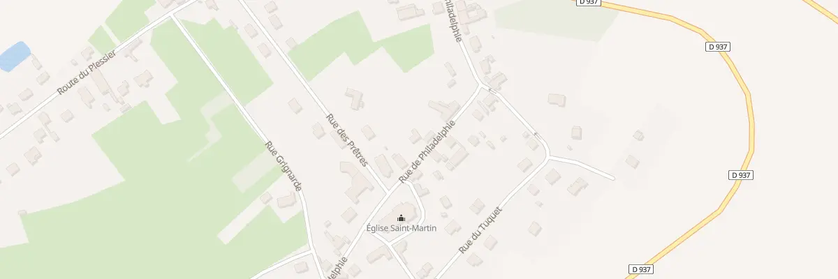 Plan du 22 Rue de Philadelphie à Villequier-Aumont
