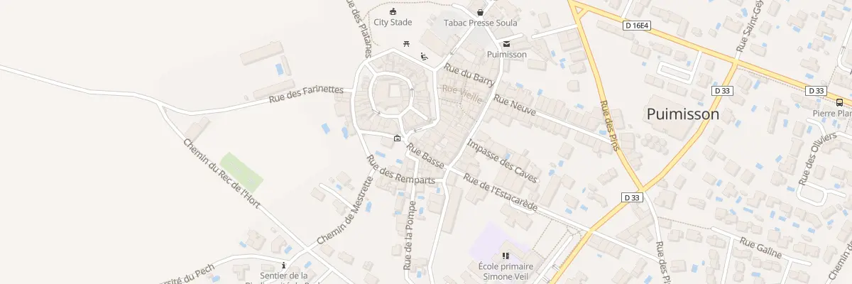 Plan du 10 Pl de la Mairie à Puimisson