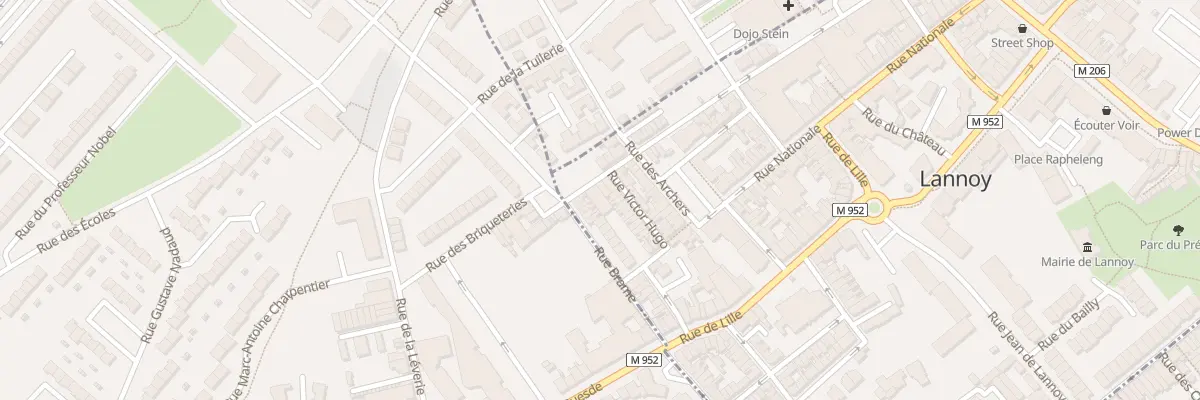 Plan du 9 Rue Jean-Baptiste Deffrennes à Lannoy
