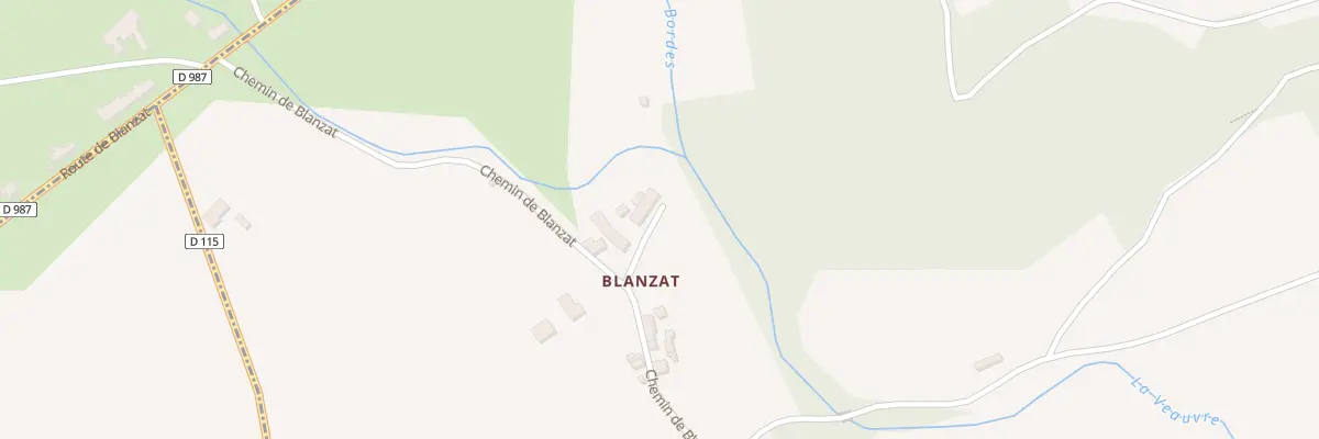 Plan du 5 Che de Blanzat à Chareil-Cintrat