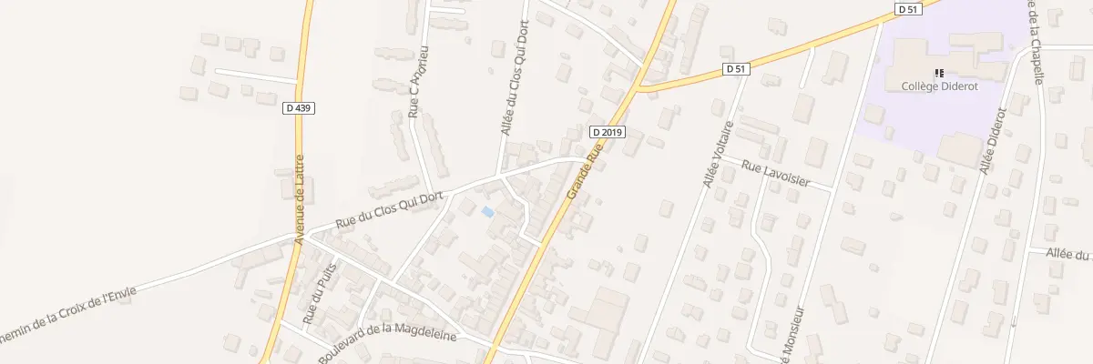 Plan du 251 Gr Grande Rue à Aigueperse