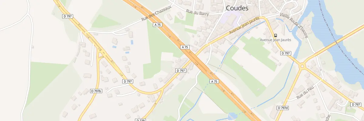 Plan du 38 Av Jean Jaures à Coudes