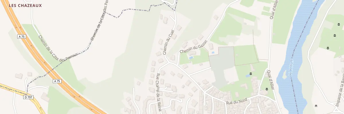 Plan du 34 Rue du Nord à Coudes