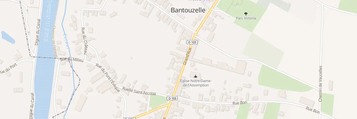 Plan du 61 Gr Grande Rue à Bantouzelle