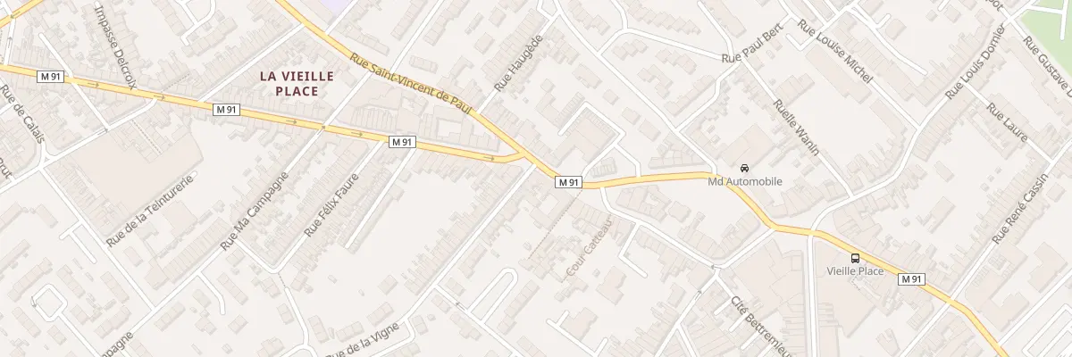 Plan du 69 Rue Henri Briffaut à Wattrelos