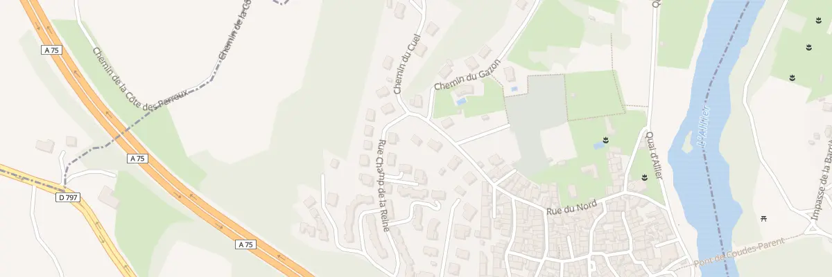 Plan du 31 Rue du Nord à Coudes