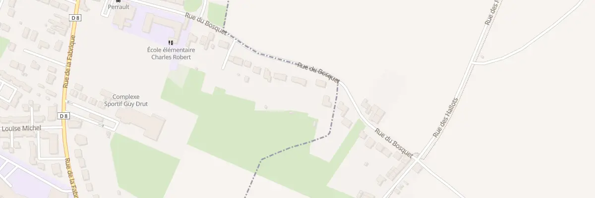 Plan du 24 Rue du Bosquet à Masny