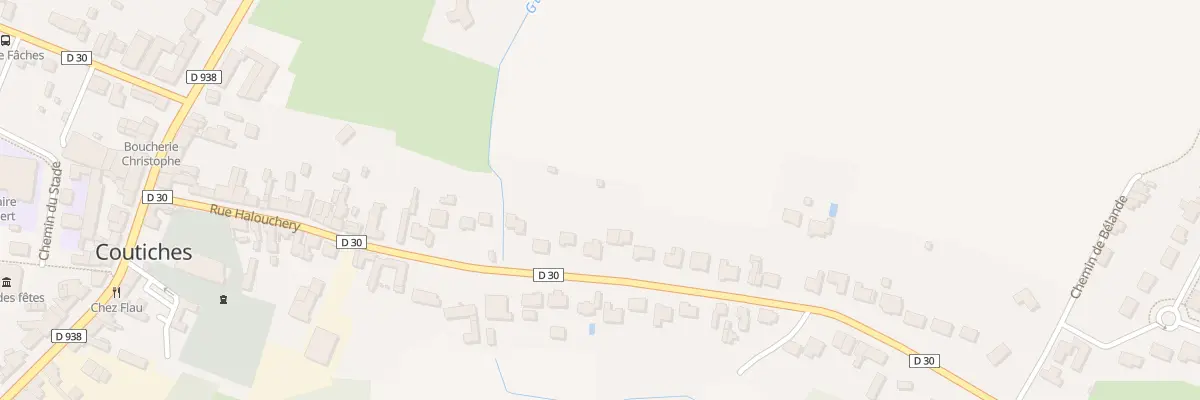 Plan du 346 Rue Hallouchery à Coutiches