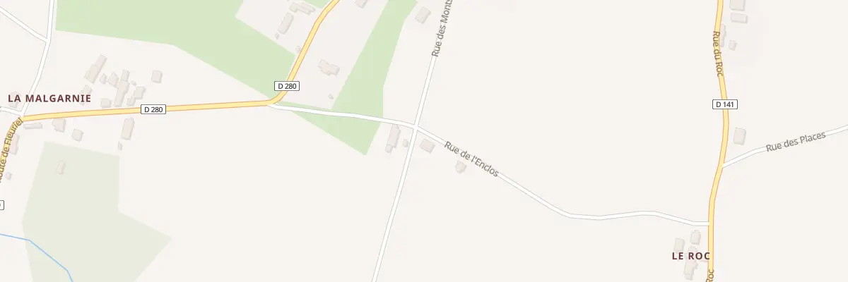 Plan du 12 Rue de l’Enclos à Cesset