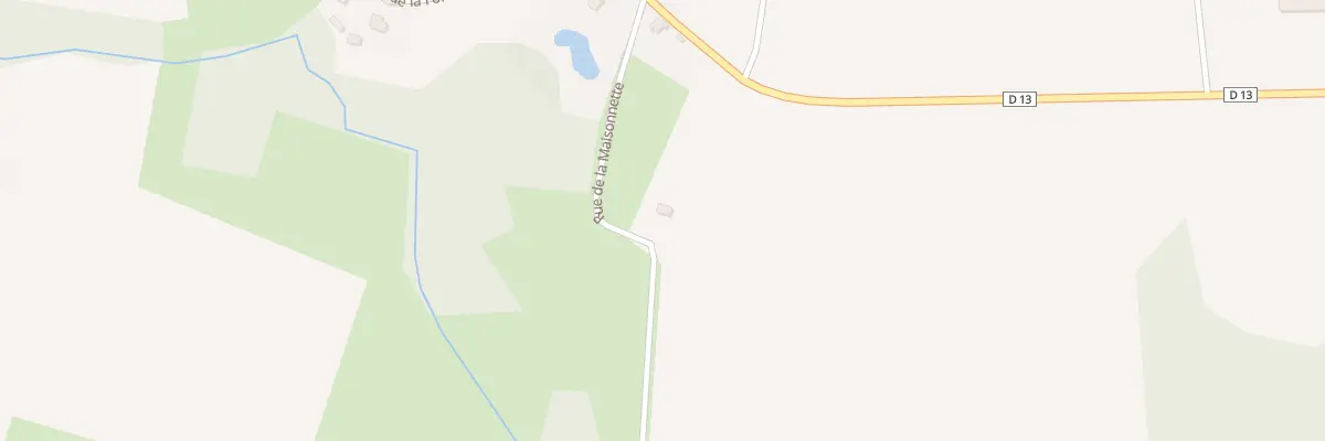 Plan du 3 Rue de la Maisonnette à Morsain