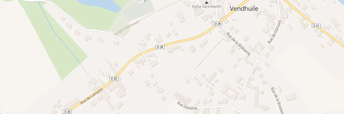 Plan du 5 Rue de Lempire à Vendhuile