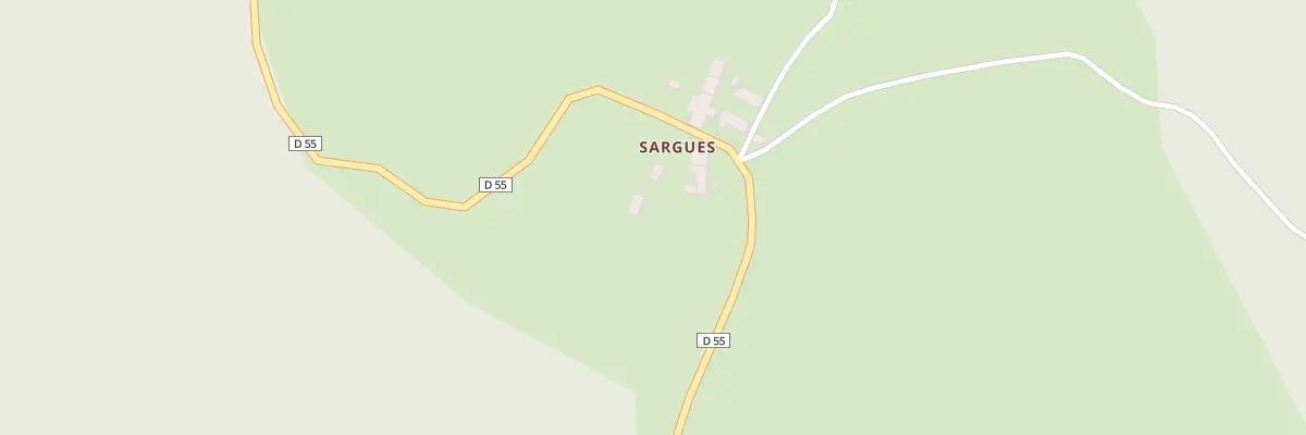 Plan du 5117 Sargues Sud à Saint-Poncy