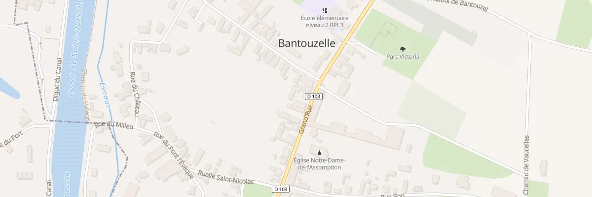 Plan du 65 Gr Grande Rue à Bantouzelle