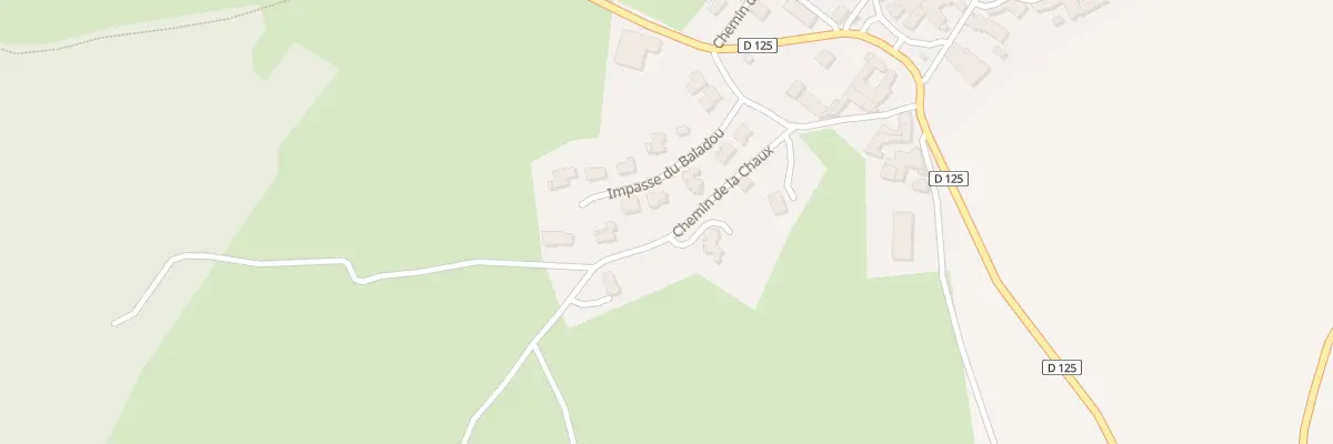Plan du 5013 Imp du Baladou à Chalus