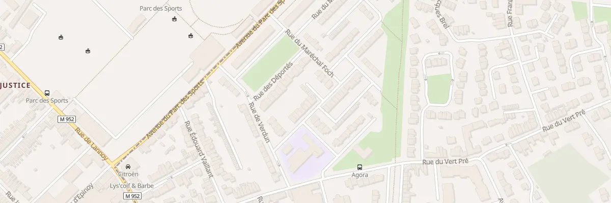Plan du 11 Rue Pierre Brossolette à Lys-lez-Lannoy