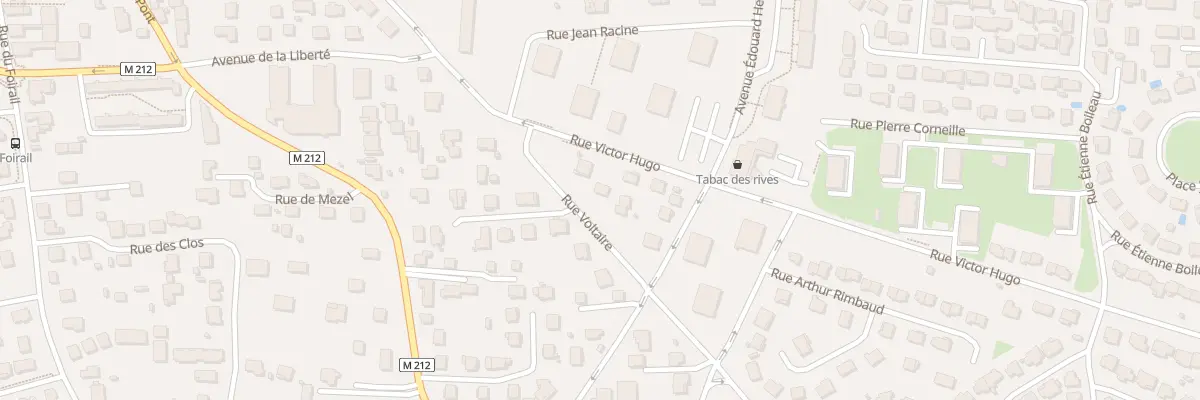 Plan du 21 Rue Voltaire à Cournon-d’Auvergne