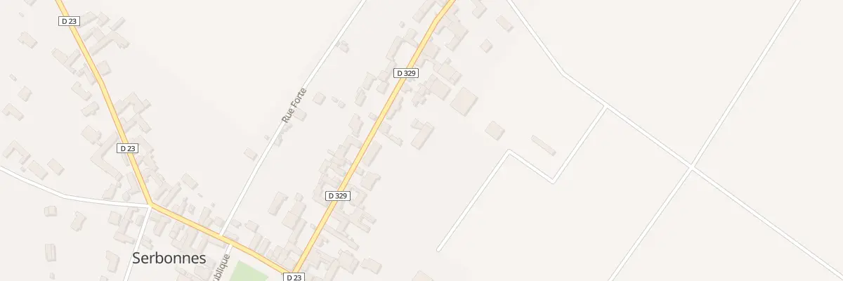 Plan du 22 Rue des Préaux à Serbonnes