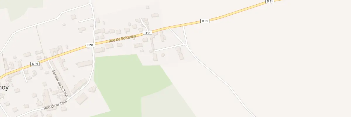 Plan du 3 Che de la Queue du Ru à Fontenoy