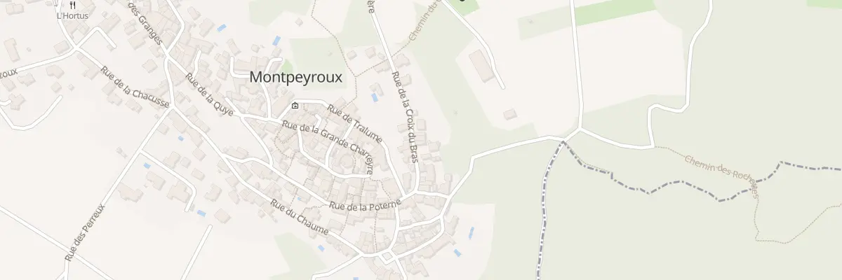 Plan du 8 Rue de la Croix du Bras à Montpeyroux