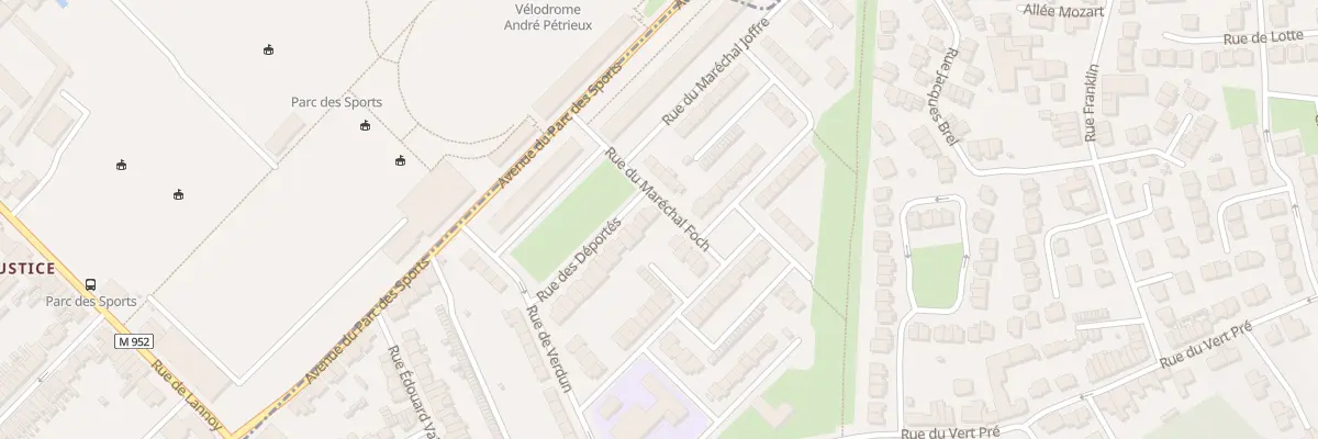 Plan du 26 Rue des Déportés à Lys-lez-Lannoy