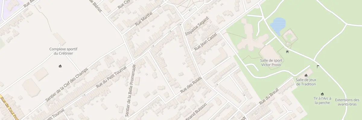 Plan du 163 Rue Georges Philippot à Wattrelos
