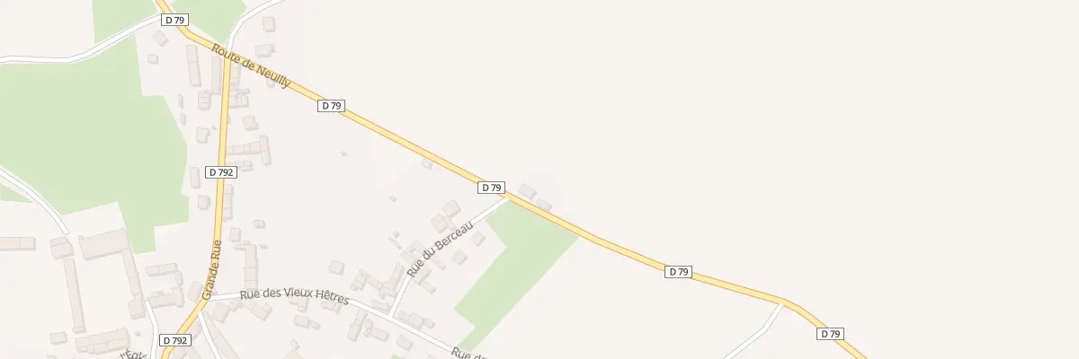 Plan du 3 Rte de Neuilly à Marizy-Sainte-Geneviève