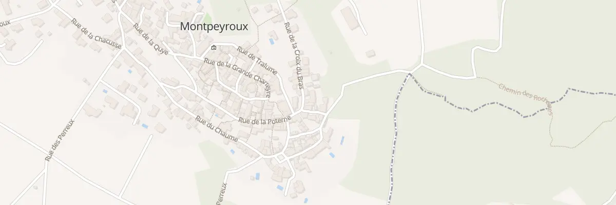 Plan du 8 Pl de la Croix du Bras à Montpeyroux