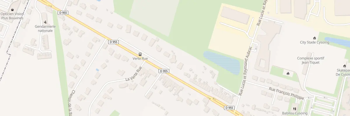 Plan du 790 Rue Jean-baptiste Lebas à Cysoing