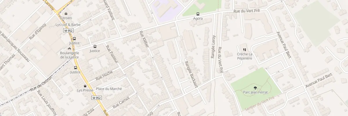 Plan du 45 Rue Chanzy à Lys-lez-Lannoy
