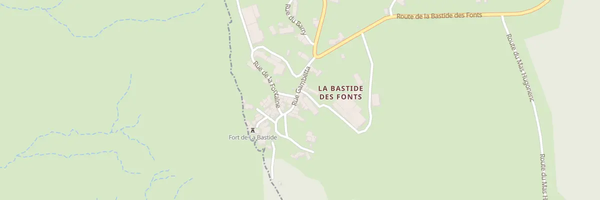 Plan du 5291 La Bastide des Fonts à Cornus