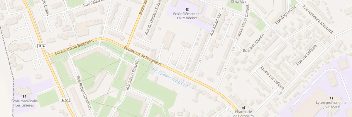 Plan du 70 Bd de Bergheim à Chauny