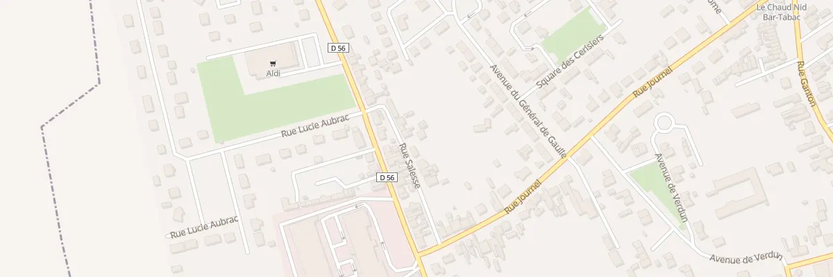 Plan du 12B Rue Salesse à Chauny