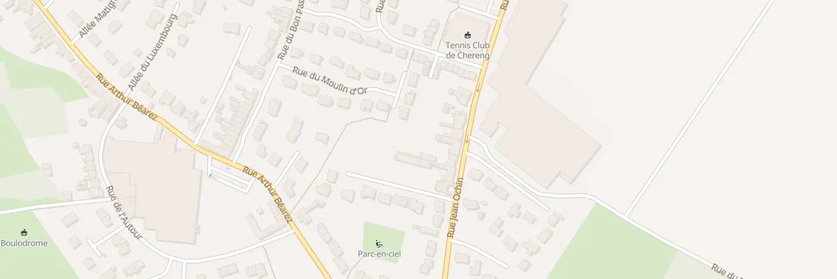 Plan du 70 Rue Jean Ochin à Chéreng