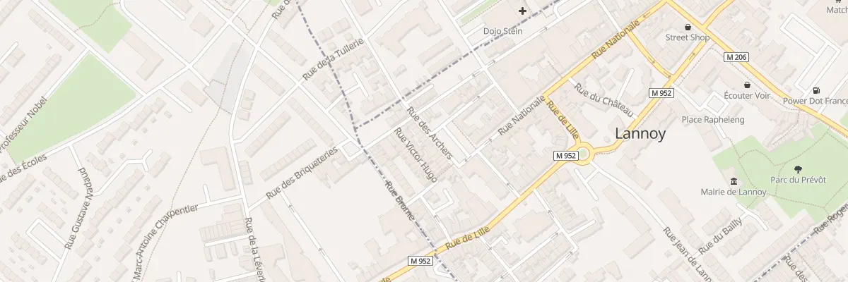 Plan du 19 Rue des Archers à Lannoy