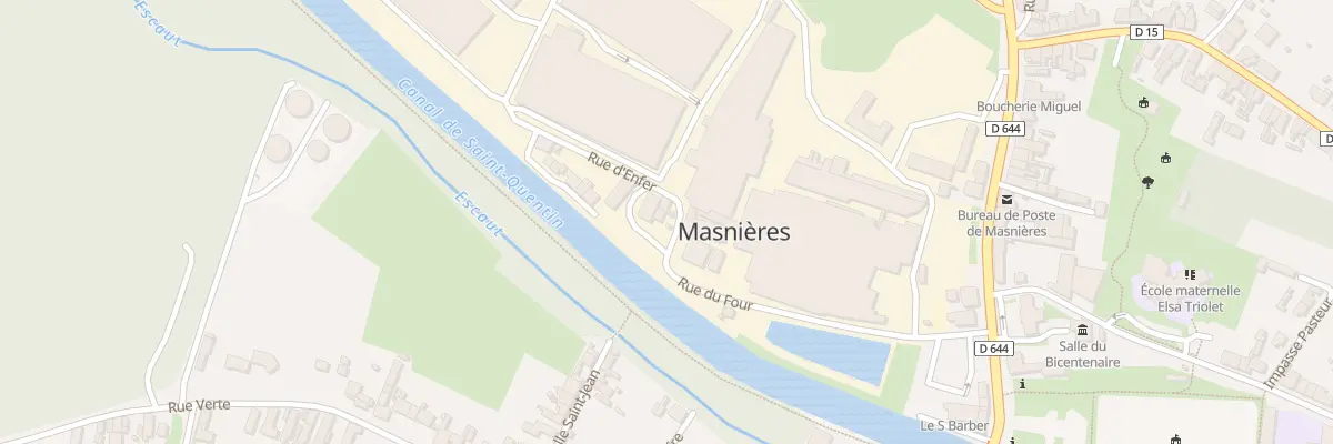 Plan du 1 Rue d’Enfer à Masnières