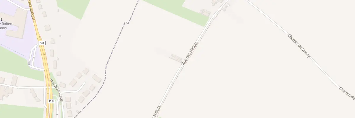 Plan du 80 Rue des Hallots à Écaillon