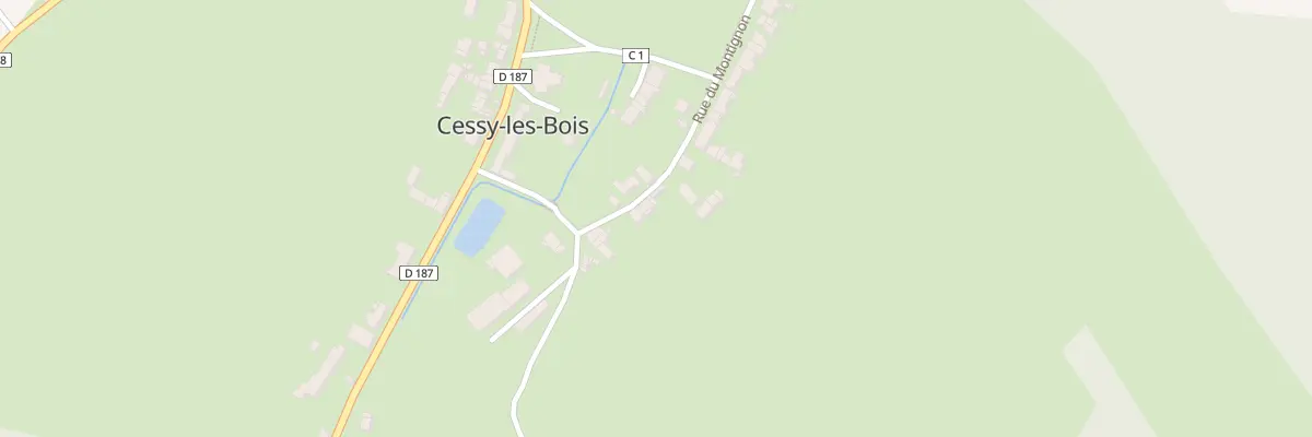 Plan du 12 Rue du Montignon à Cessy-les-Bois