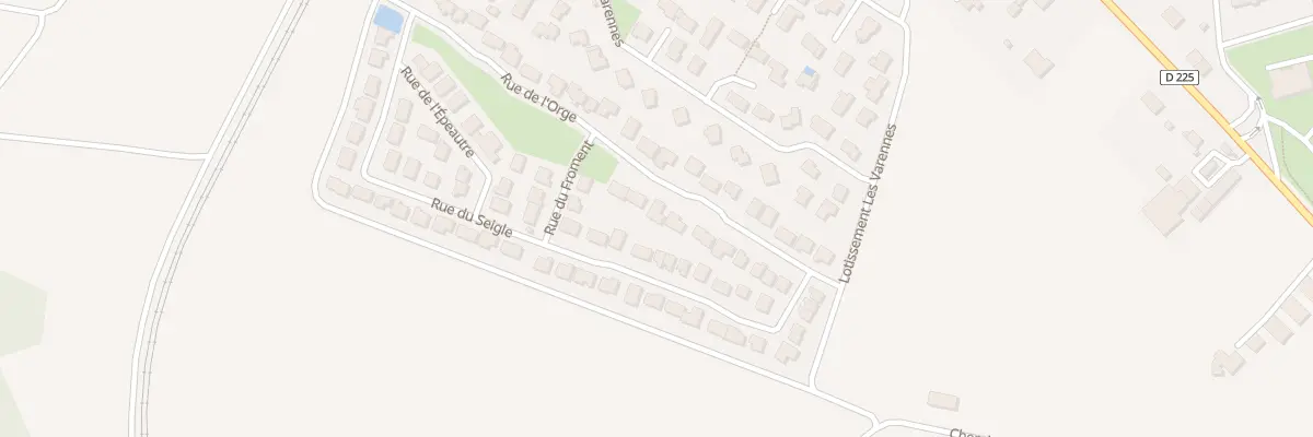 Plan du 264 Rue de l’Orge à Vic-le-Comte
