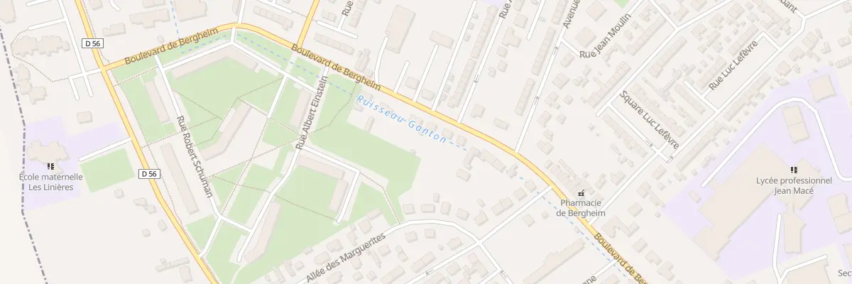 Plan du 37 Bd de Bergheim à Chauny