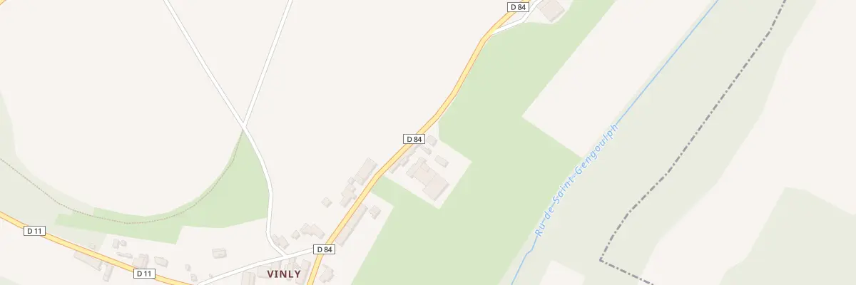 Plan du 3 Rue du Vivier à Saint-Gengoulph