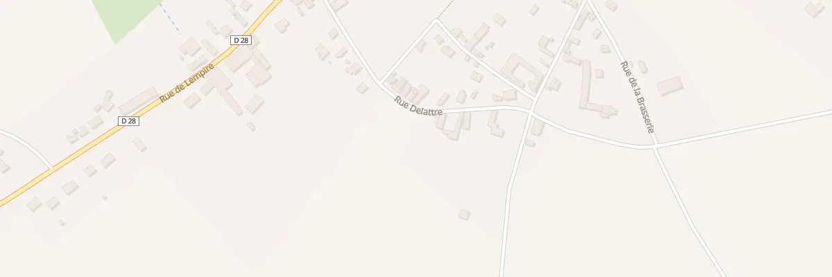 Plan du 8 Rue Delattre à Vendhuile