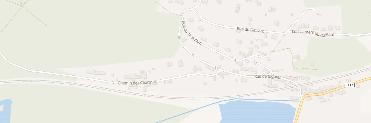 Plan du 6 Che des Charmes à Corcy