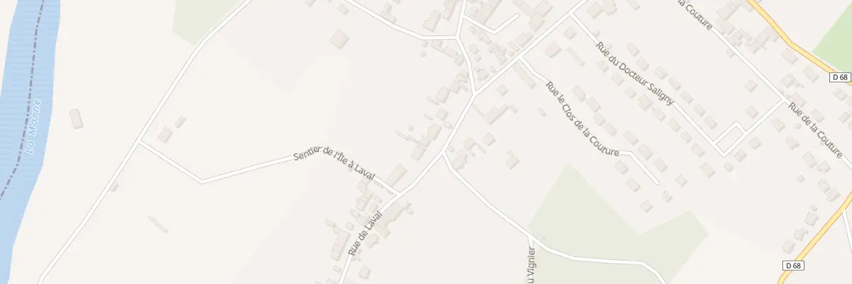 Plan du 16 Rue de Laval à Saâcy-sur-Marne