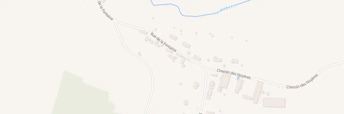 Plan du 10 Rue de la Fontaine à Frétoy