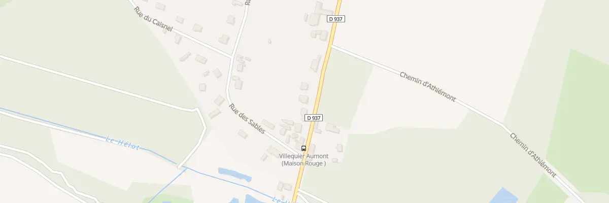 Plan du 19B Rte de Saint-quentin à Villequier-Aumont