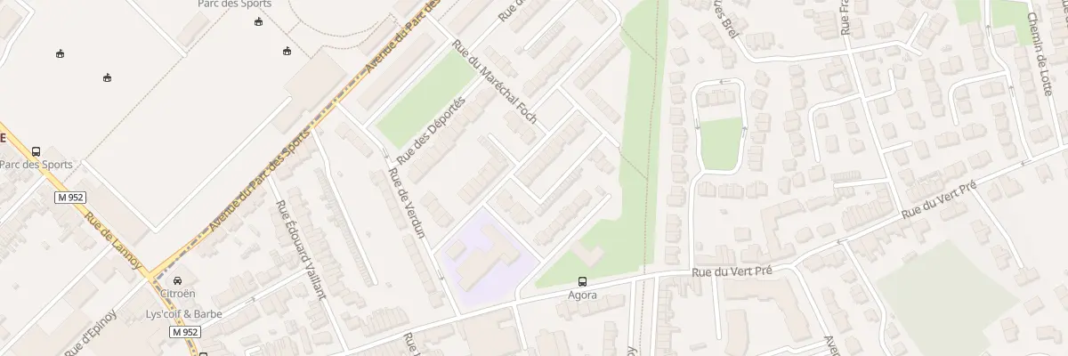 Plan du 4 Rue Pierre Brossolette à Lys-lez-Lannoy